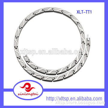 High quality Energy germanium Titanium Magnetic Therapy Necklace
